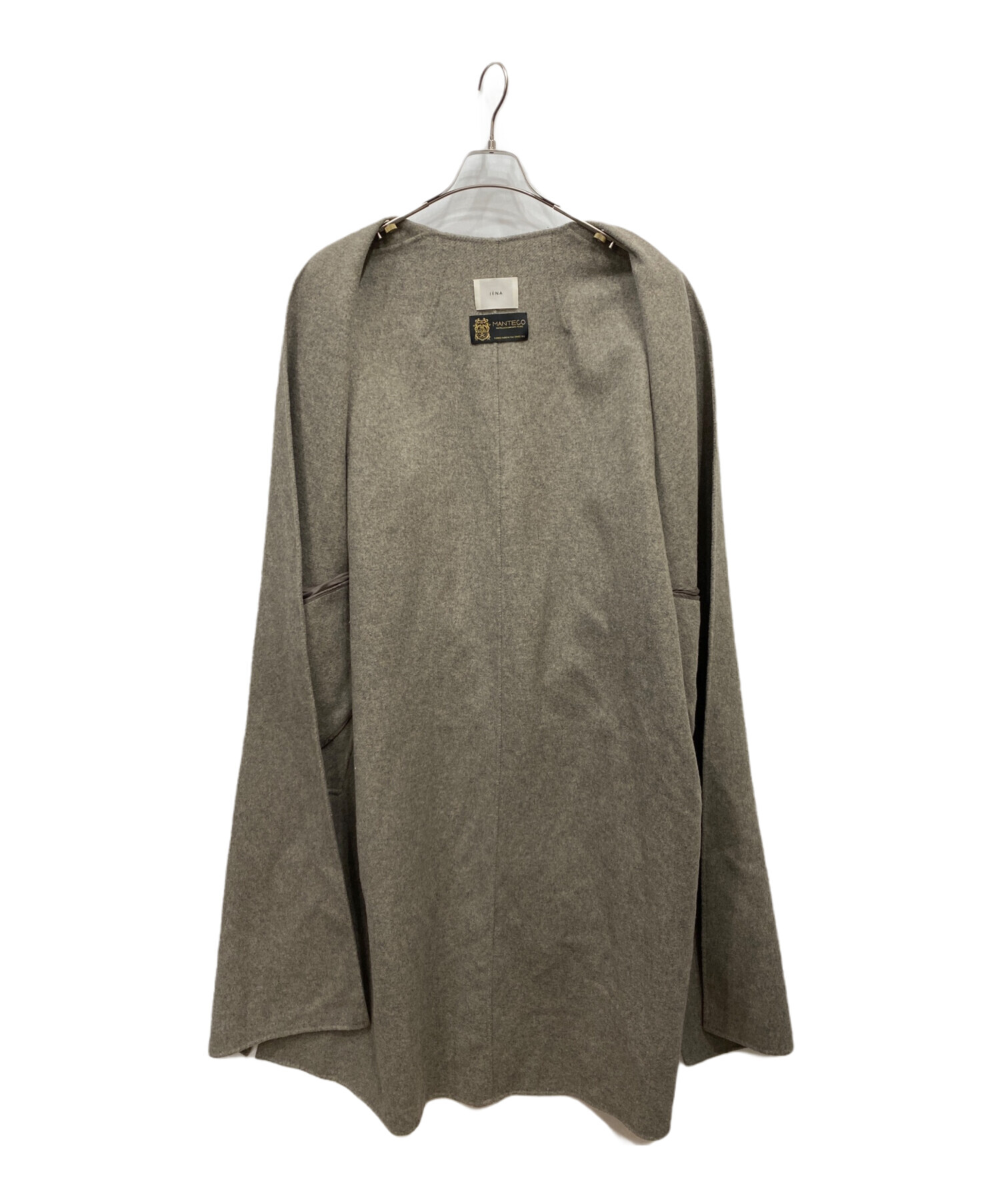 中古・古着通販】IENA (イエナ) MANTECOダブルフェイスコート ブラウン