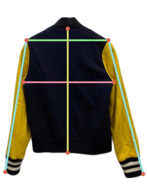 中古・古着通販】LACOSTE LIVE (ラコステライブ) サガラ刺繍ワッペン