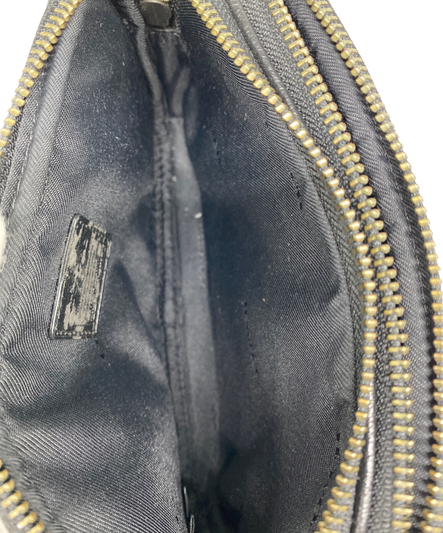 中古・古着通販】COACH (コーチ) デニムパッチワークショルダーバッグ
