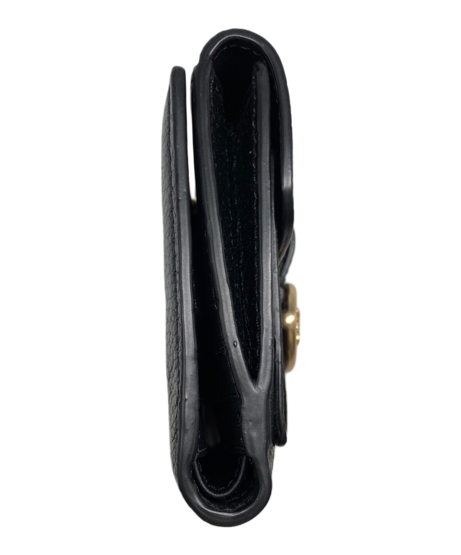 中古・古着通販】COACH (コーチ) 2つ折り財布 ブラック｜ブランド