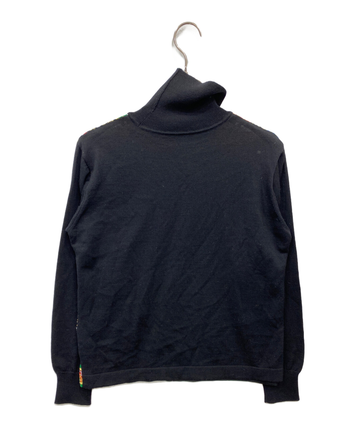 LEONARD＊ ブラック タートルネック 長袖トップス