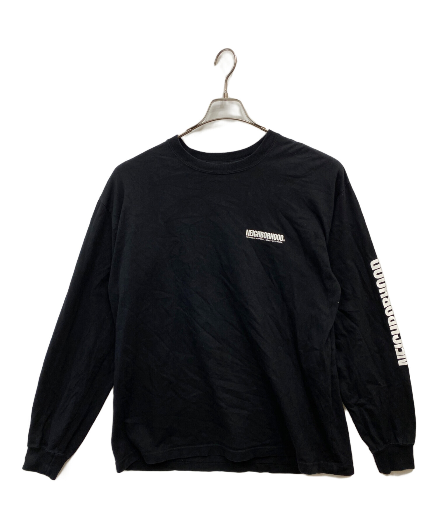NEIGHBORHOOD ブラック ロングスリーブ Tシャツ M 【公式通販】