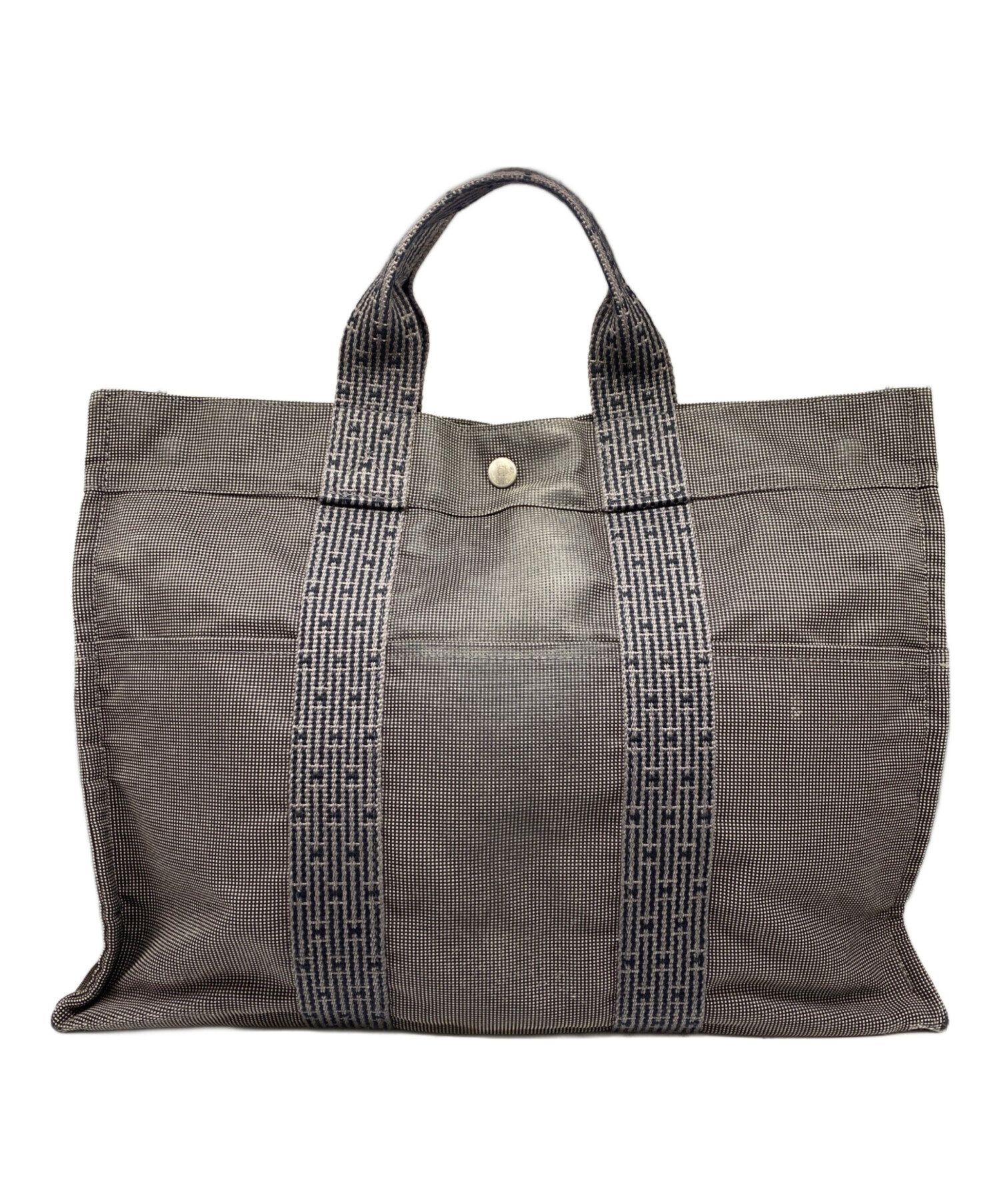 中古・古着通販】HERMES (エルメス) トートバッグ グレー｜ブランド 