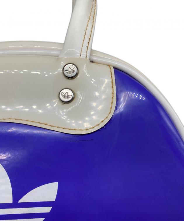 adidas★アディダス★エナメル★ボストンバッグ★ビンテージ★ネイビー　古着 Yahoo!オークション -「アディダス エナメル ボストン」(かばん