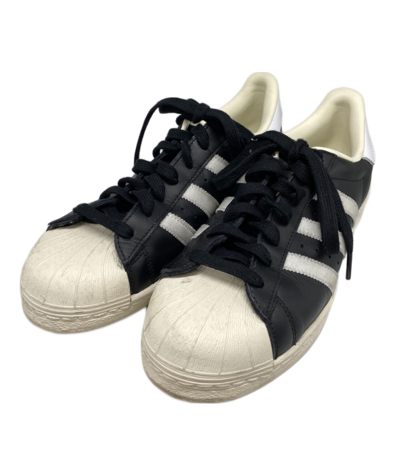 中古・古着通販】adidas (アディダス) SUPERSTAR 82 FI ブラック 