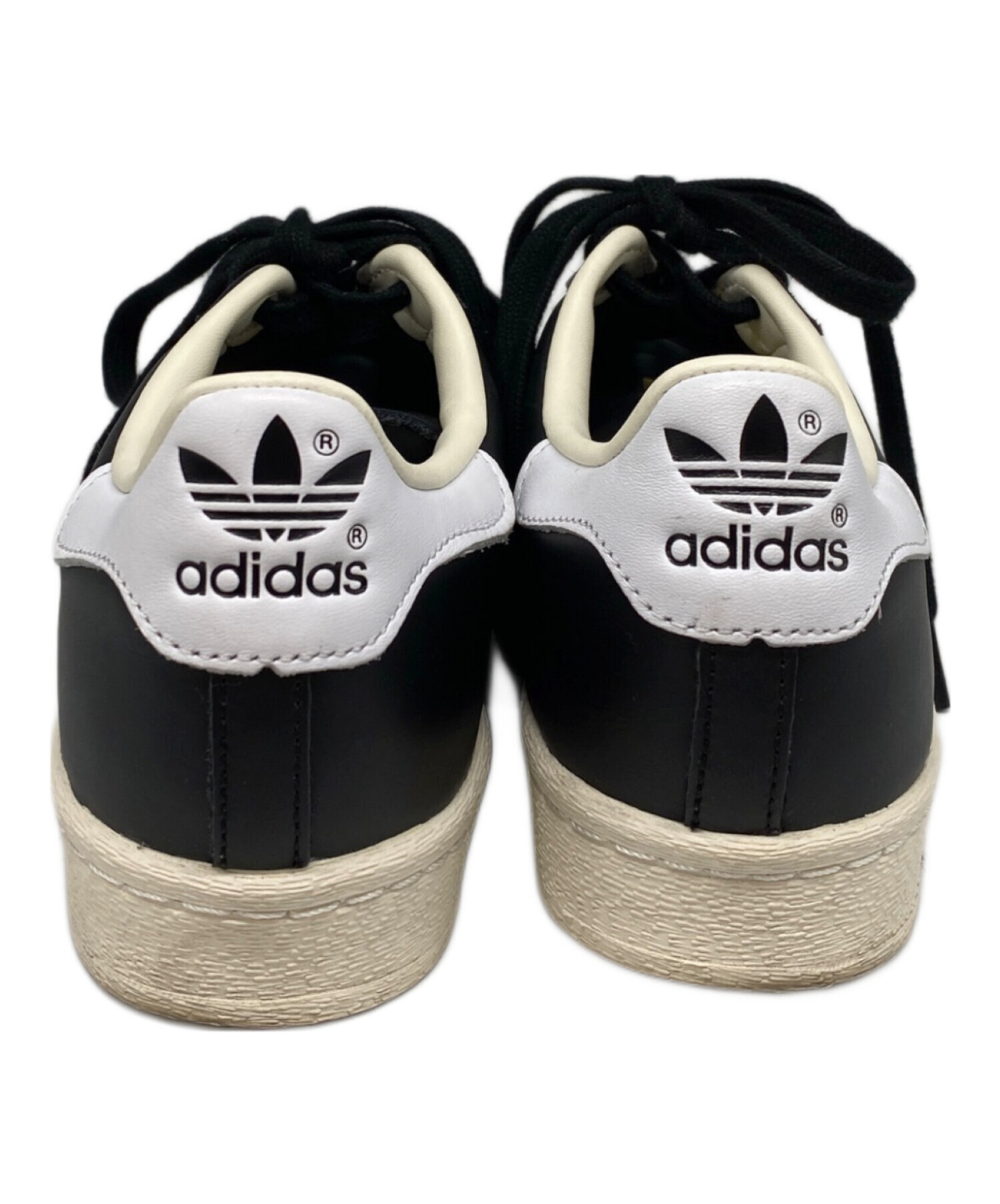 中古・古着通販】adidas (アディダス) SUPERSTAR 82 FI ブラック 