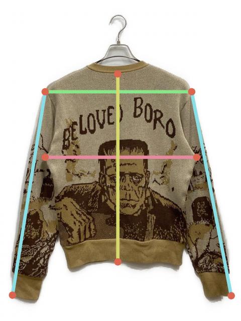 キャピタル kapital 8G ジャガードニット ヴィンテージクルーセーター KAPITAL(キャピタル) / 8G ジャガードニット ヴィンテージクルー