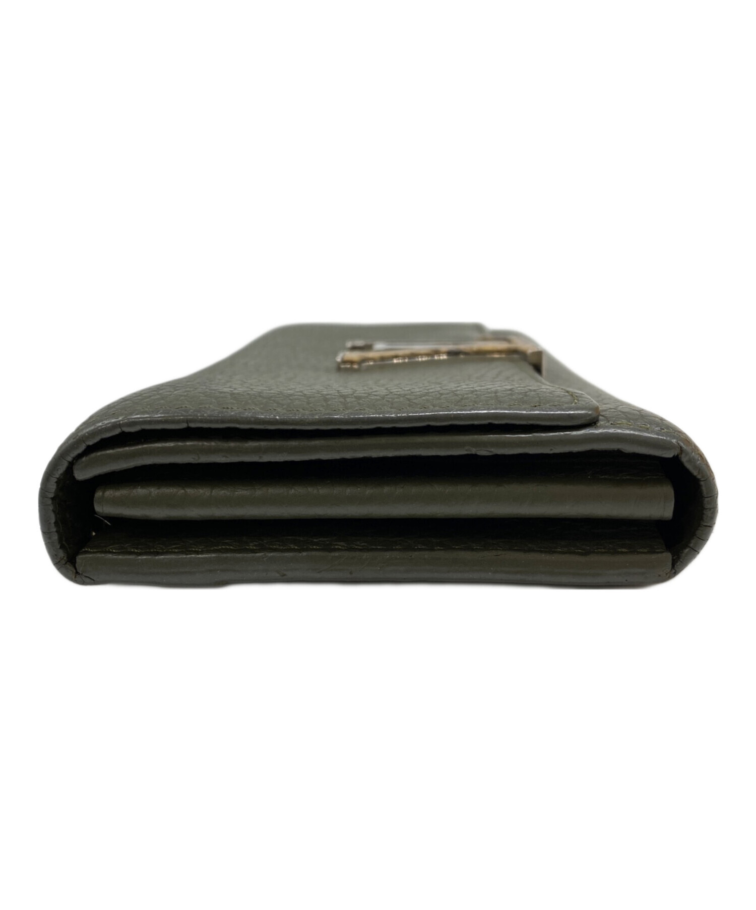 中古・古着通販】LOUIS VUITTON (ルイ ヴィトン) 長財布 グリーン 