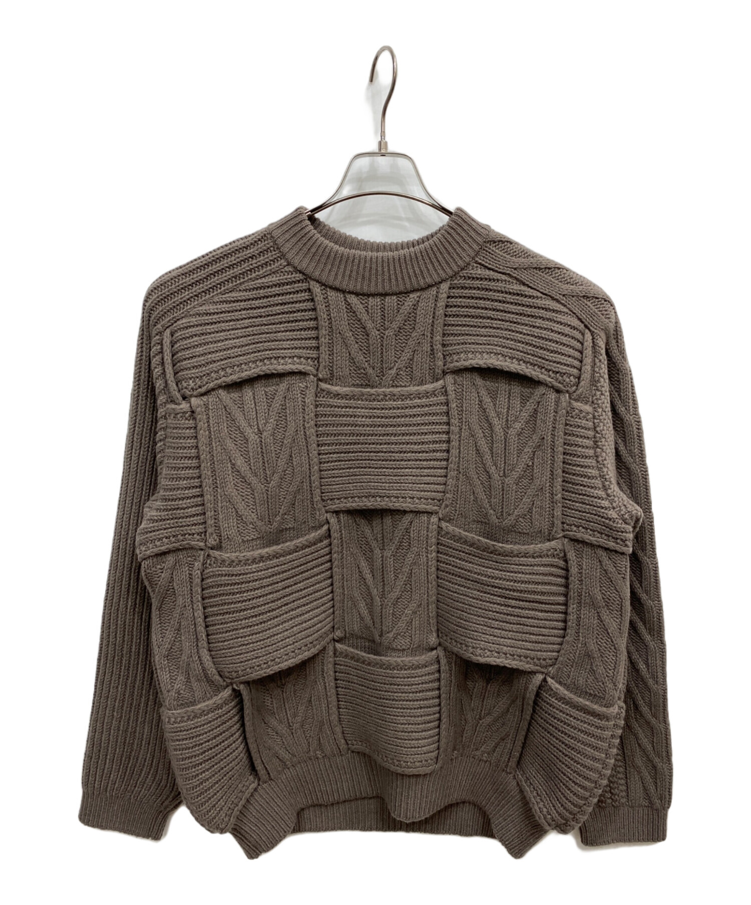 YOKE CROSSING CABLE CREW NECK KNIT 【公式通販】