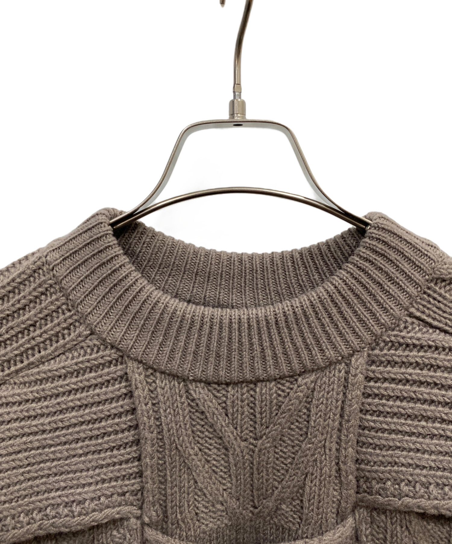YOKE Crossing Cable Crew Neck Knit 中古・古着通販YOKE (ヨーク 