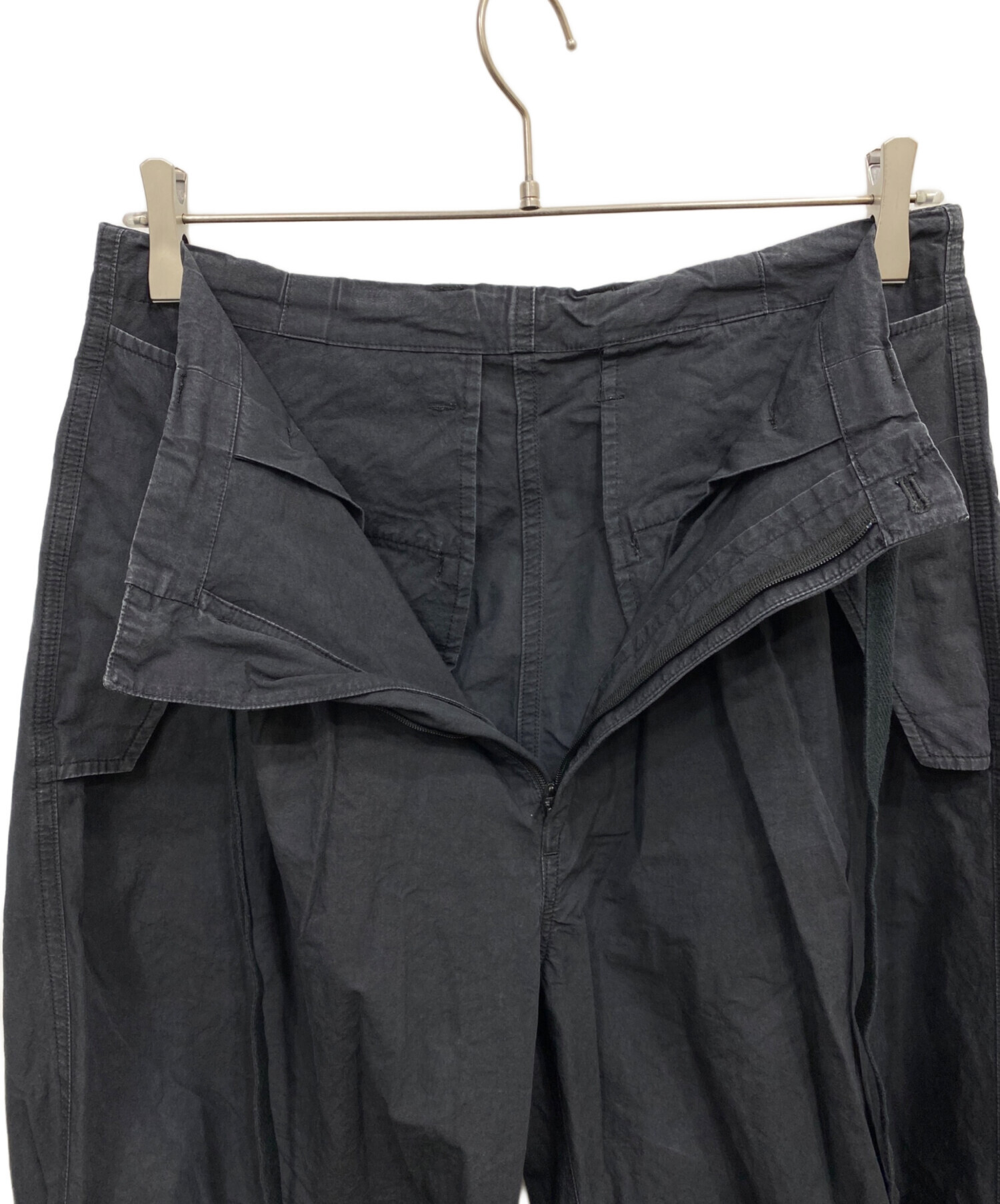 中古・古着通販】stein (シュタイン) Military Over Trousers ブラック 