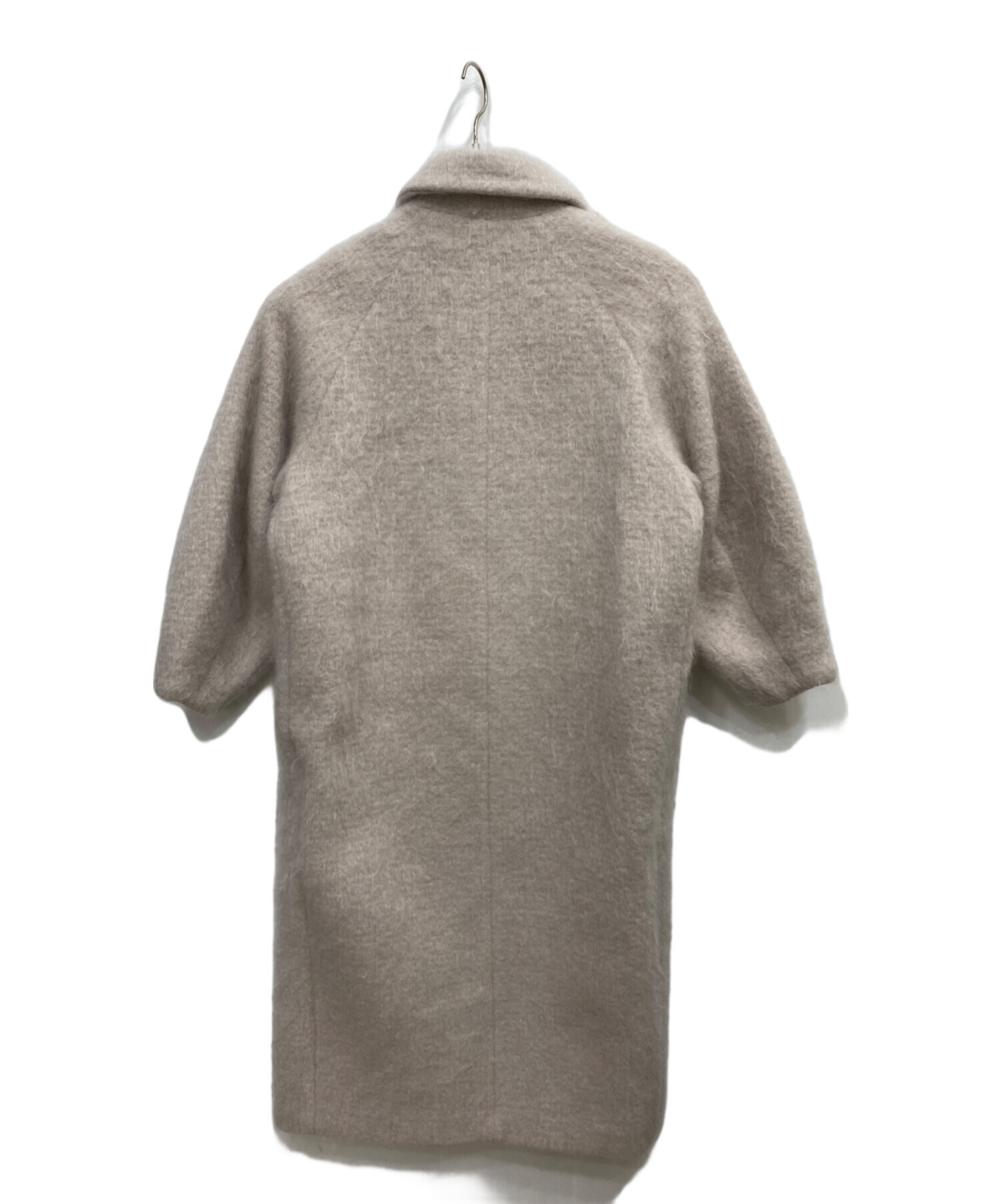 中古・古着通販】Ameri (アメリ) DEFORMATION COLLAR SHAGGY COAT 