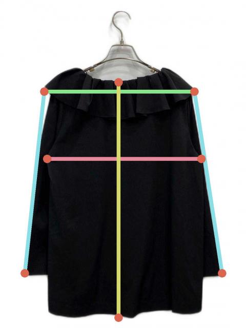 SHIPS any　洗濯機可能ラフ サテンフリルカラー ロングスリーブブラウス セール】SHIPS any:〈洗濯機可能〉ラフ サテン フリルカラー ロング