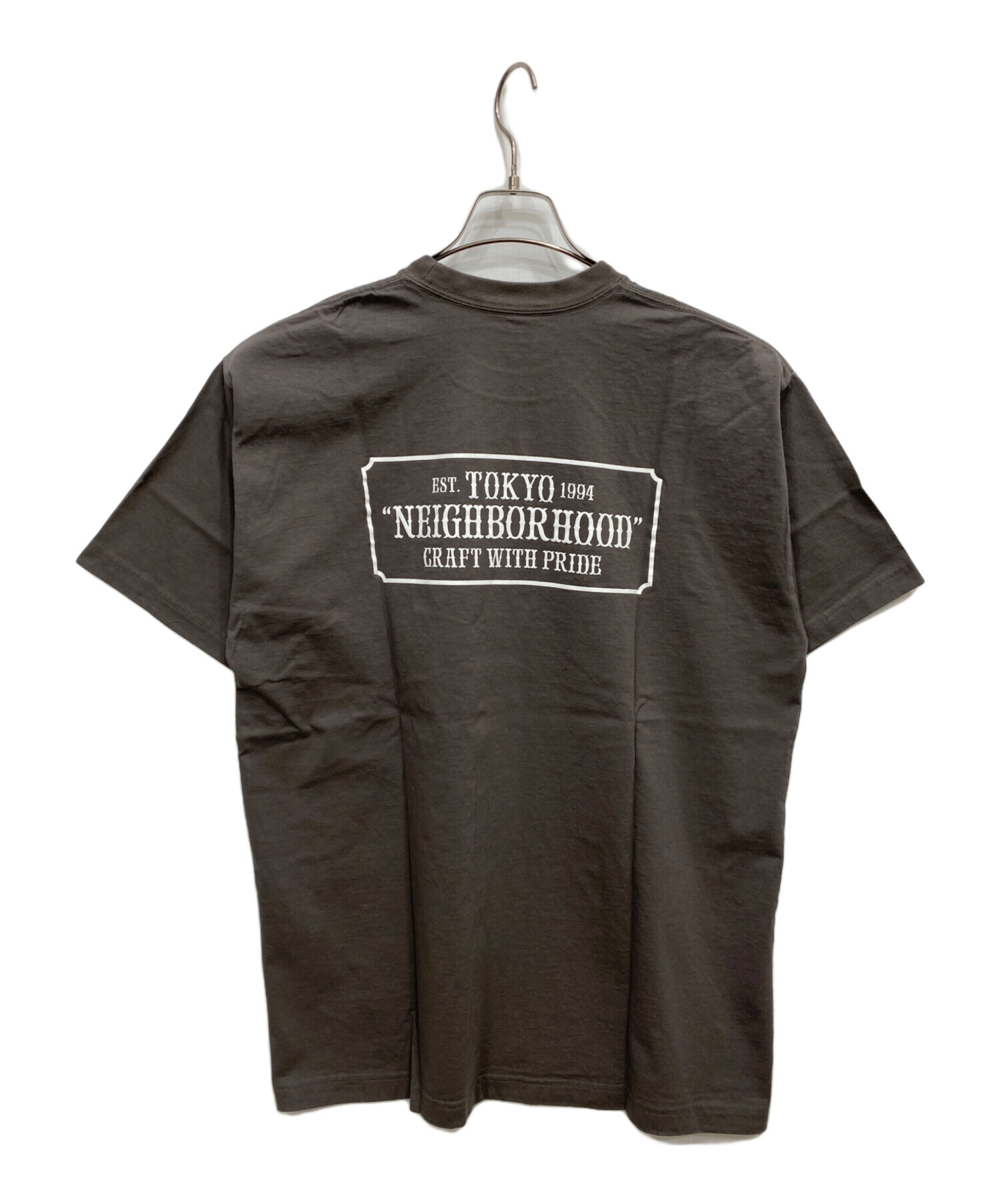 中古・古着通販】NEIGHBORHOOD (ネイバーフッド) BAR&SHIELD/C-TEE.SS 