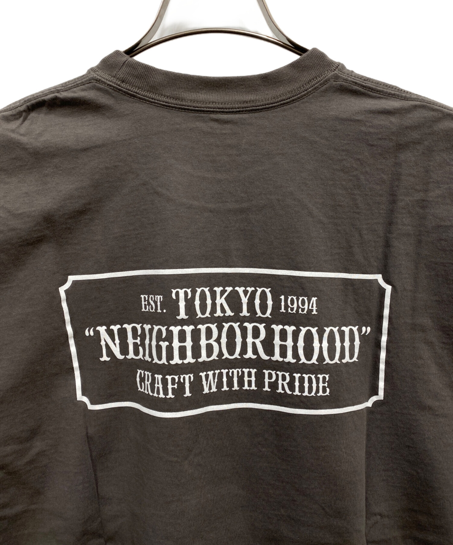 中古・古着通販】NEIGHBORHOOD (ネイバーフッド) BAR&SHIELD/C-TEE.SS 