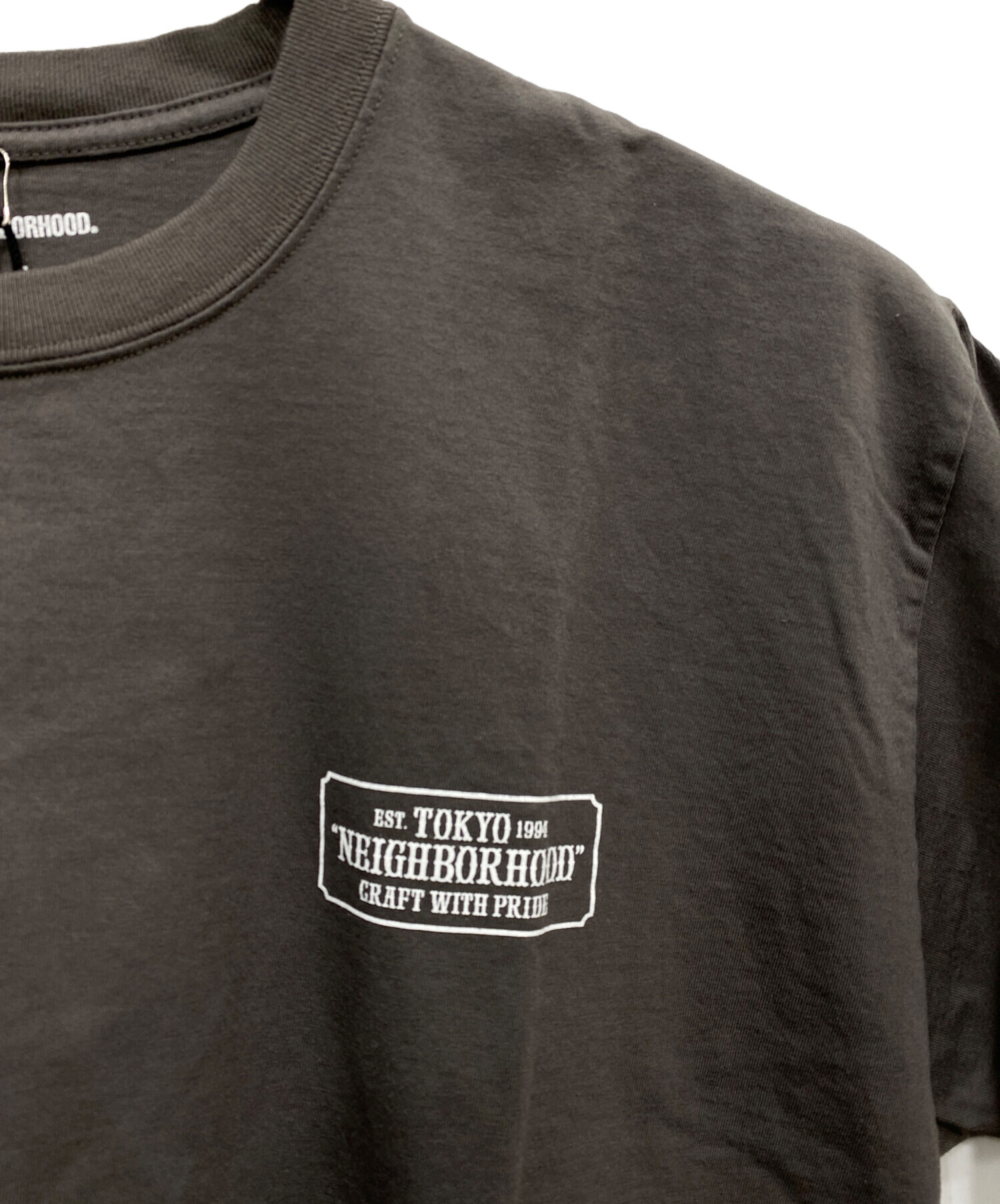 中古・古着通販】NEIGHBORHOOD (ネイバーフッド) BAR&SHIELD/C-TEE.SS 
