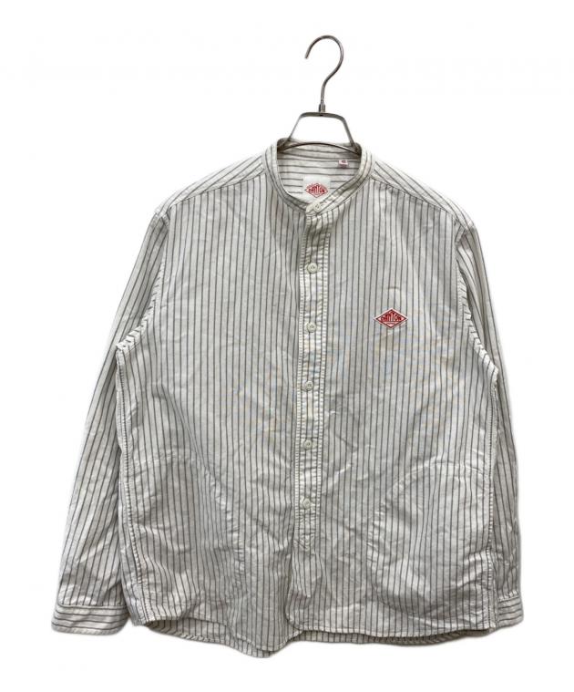 中古・古着通販】DANTON (ダントン) ストライプバンドカラー 中古・古着通販】DANTON (ダントン) ストライプバンドカラー