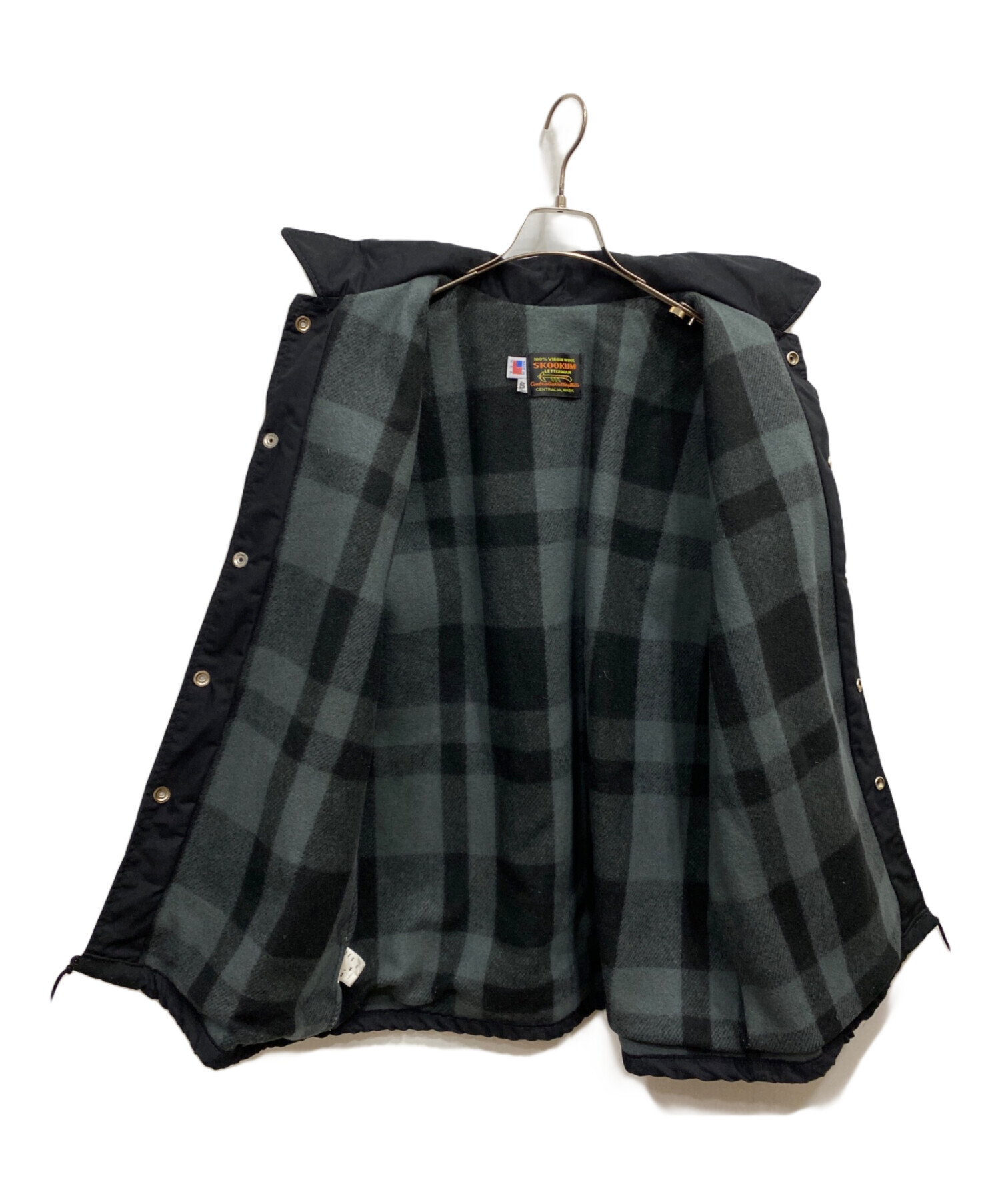 中古・古着通販】SKOOKUM (スクーカム) コーチジャケット ブラック
