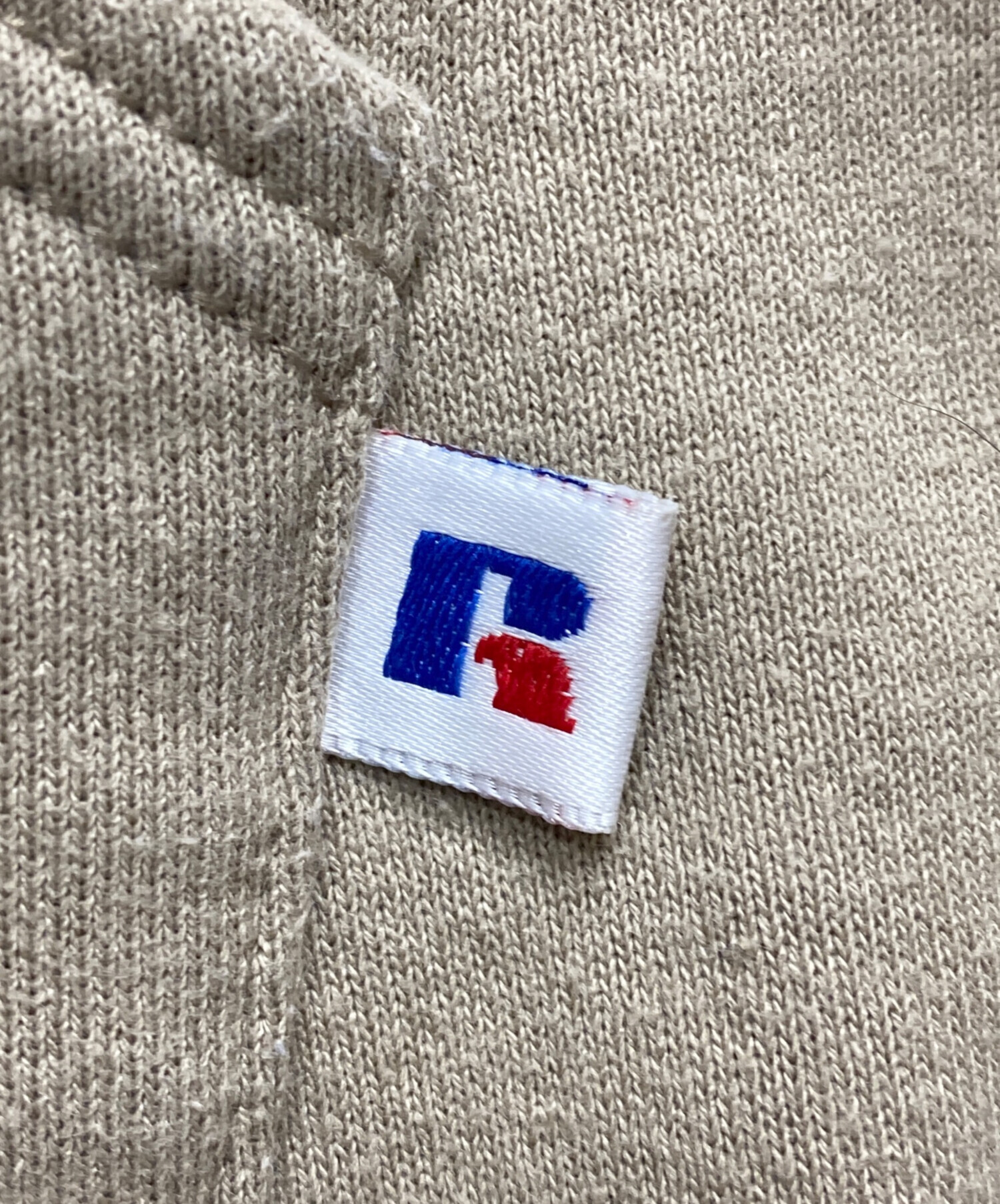 中古・古着通販】RUSSELL (ラッセル) ジップパーカー ベージュ サイズ