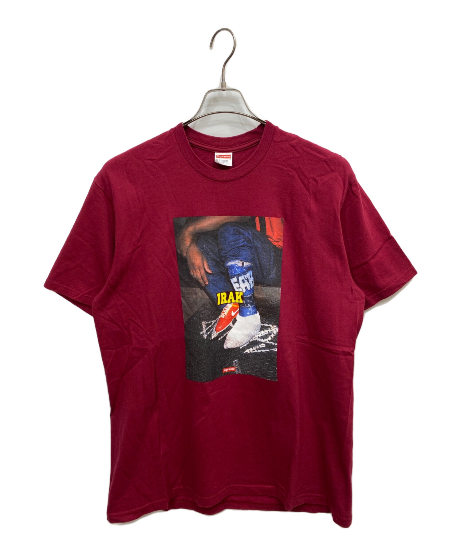 中古・古着通販】SUPREME (シュプリーム) IRAK CAST TEE ピンク 中古・古着通販】SUPREME (シュプリーム) IRAK CAST TEE ピンク