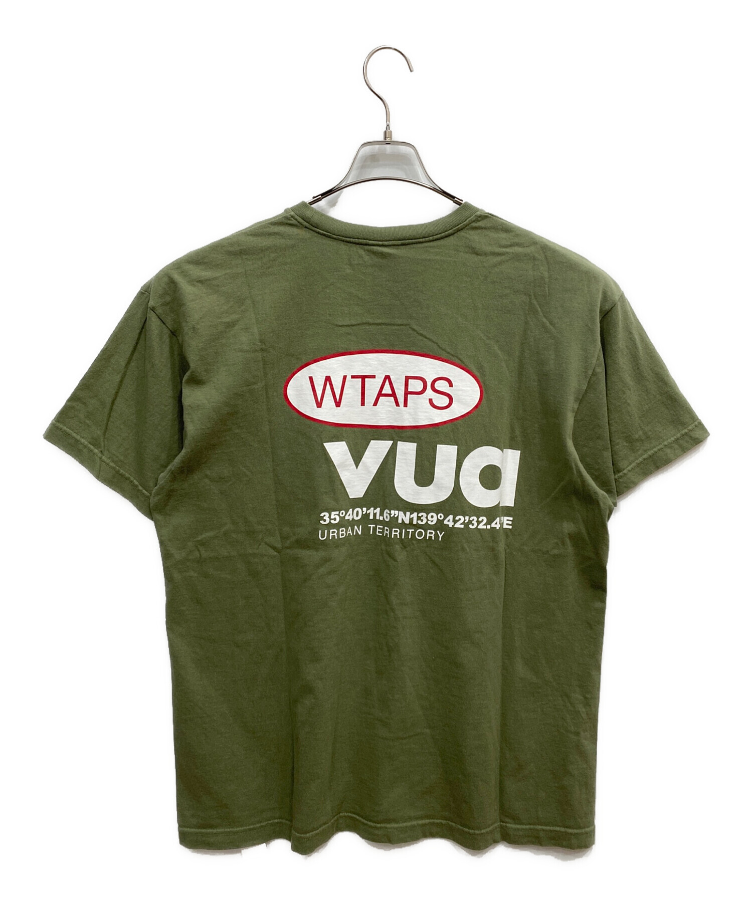 中古・古着通販】WTAPS (ダブルタップス) プリントTシャツ グリーン 