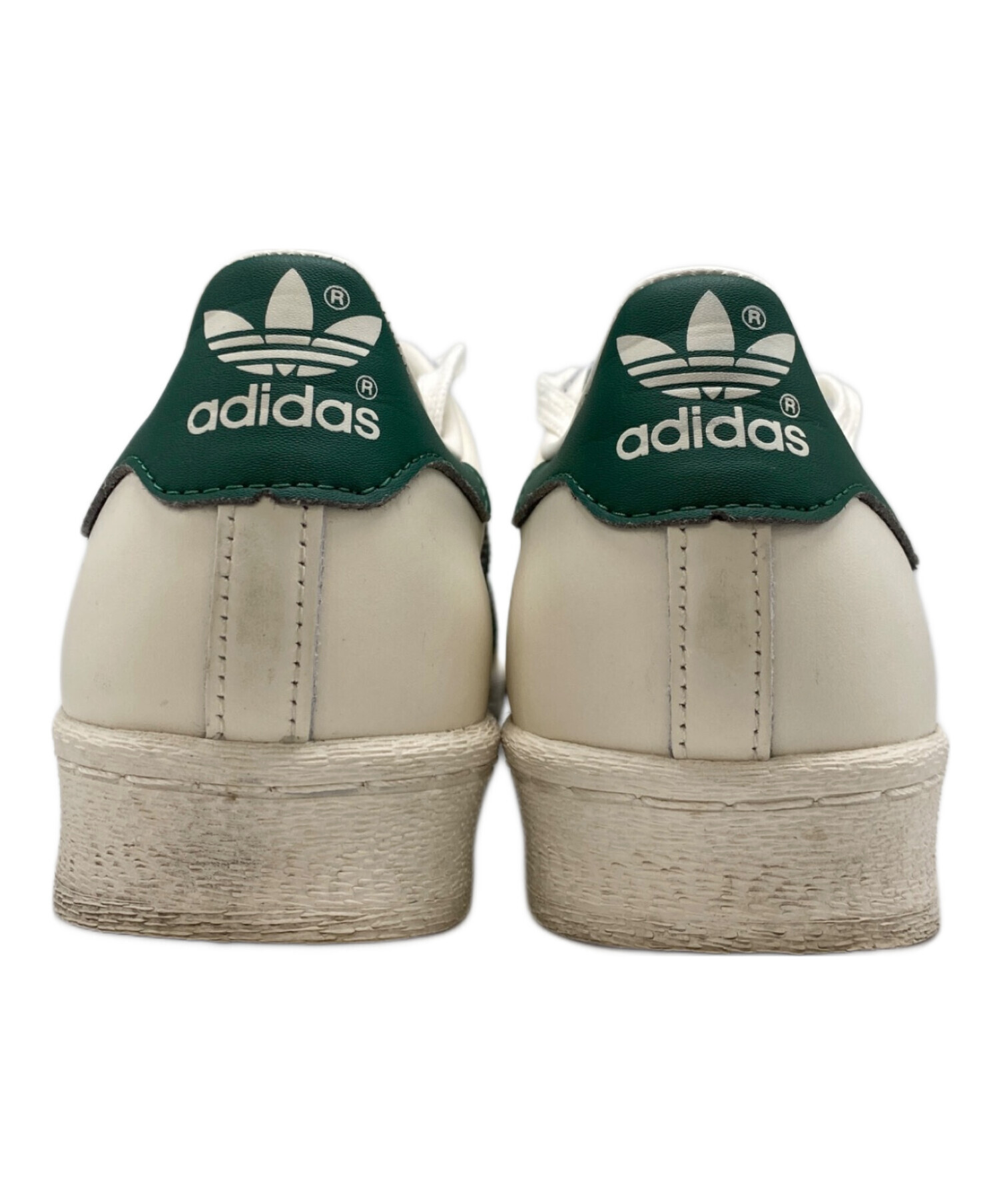 中古・古着通販】adidas (アディダス) SUPERSTAR 82 ホワイト×グリーン 