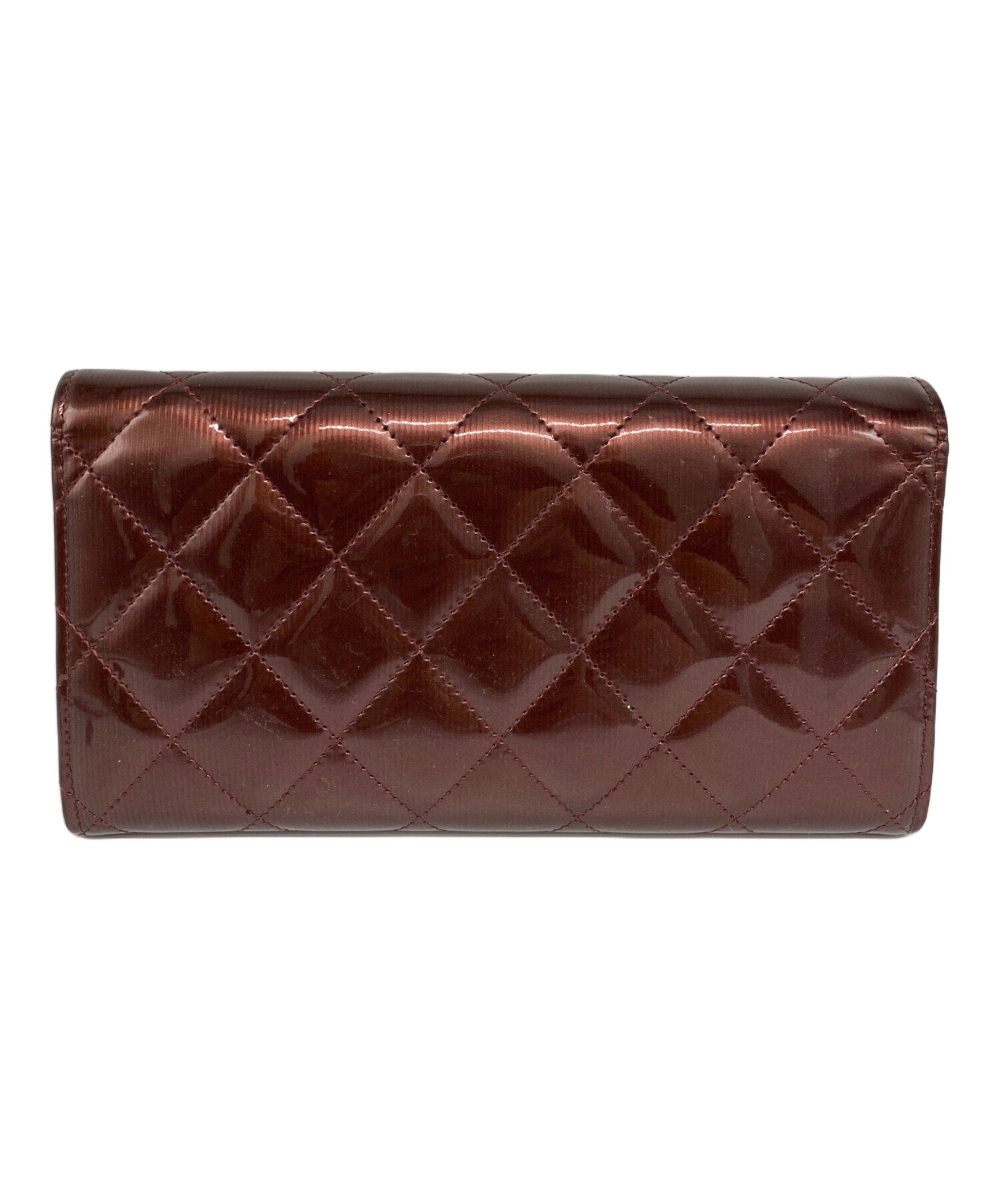 中古・古着通販】CHANEL (シャネル) 長財布 ブラウン｜ブランド・古着 