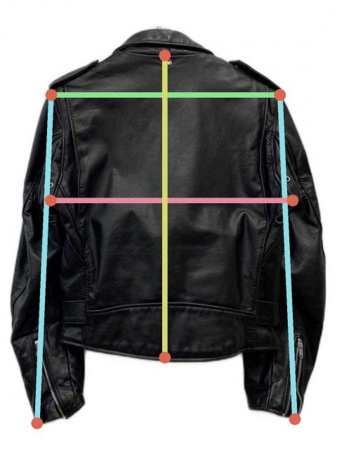 中古・古着通販】Schott (ショット) 80's～ ダブルライダース