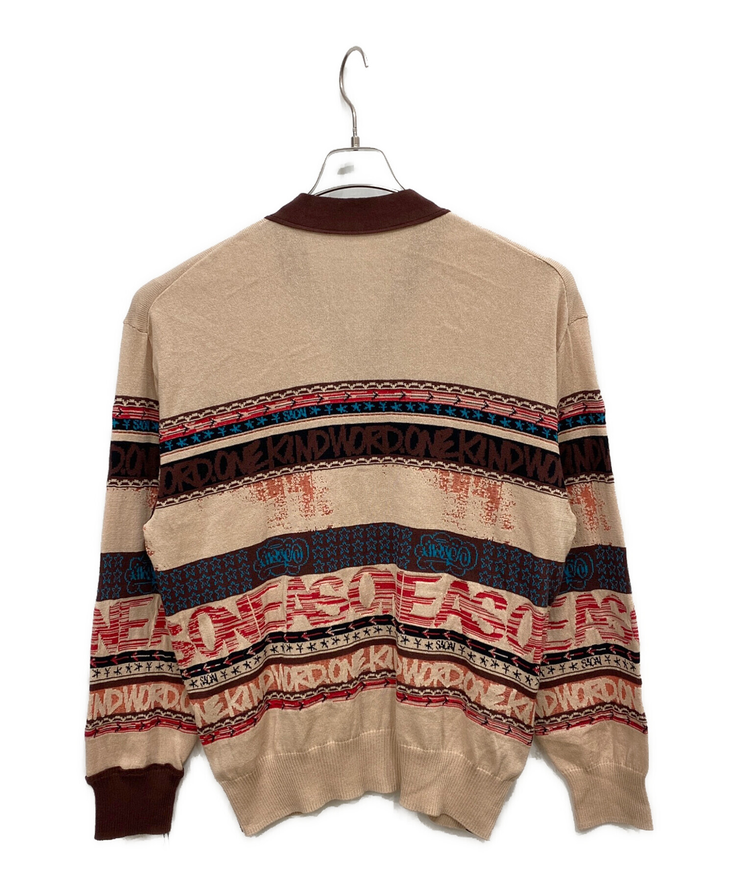 中古・古着通販】sacai (サカイ) Eric Haze Jacquard Knit Cardigan 