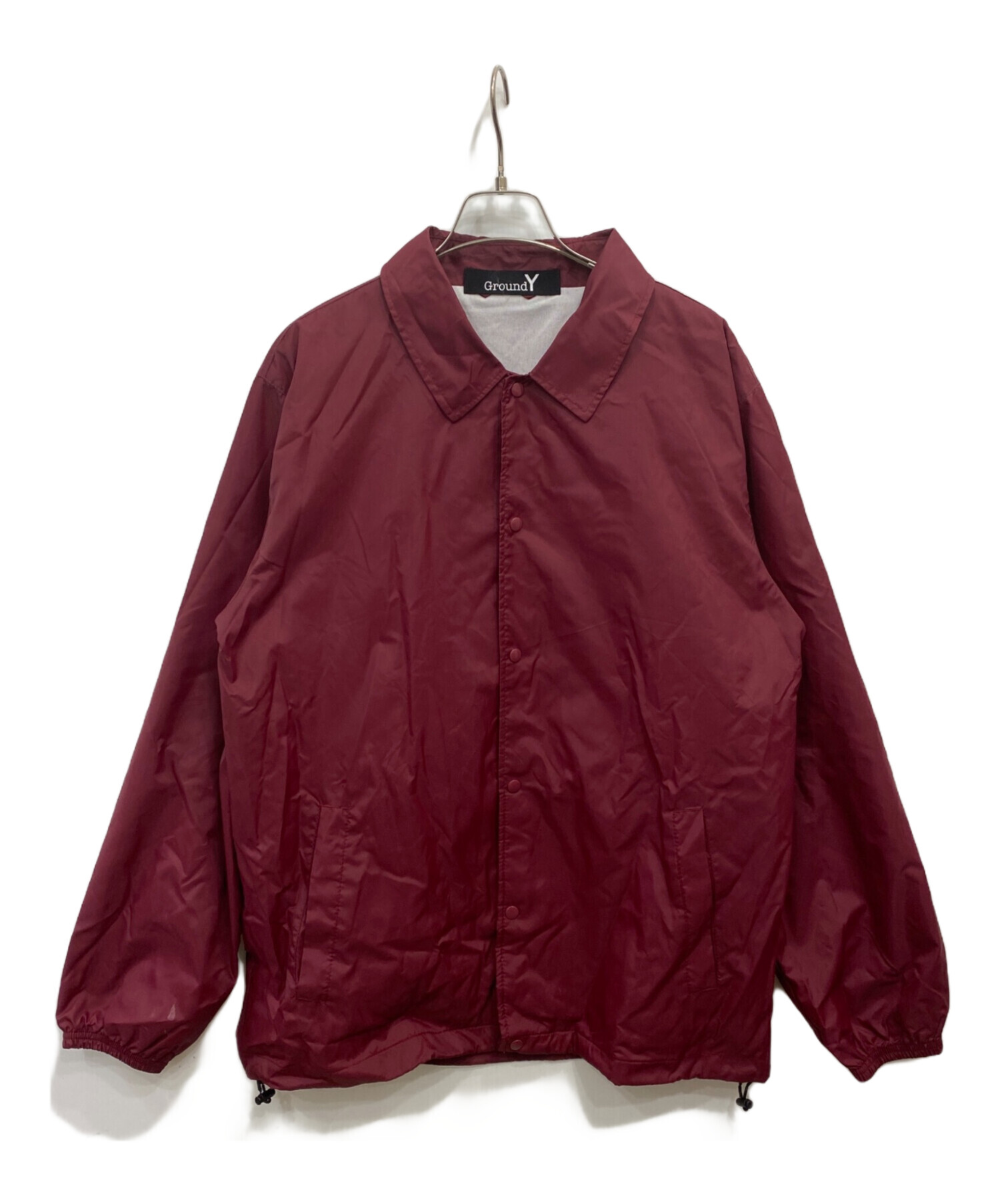 中古・古着通販】GROUND Y (グラウンドワイ) コーチジャケット バー 