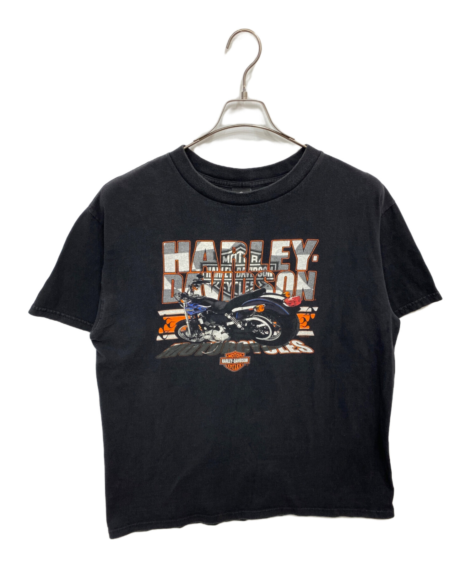 HARLEY DAVIDSON ハーレーダビッドソン モーターサイクル Ｔシャツ ロゴ ブラック(レディース M)中古 古着 U1828 楽天市場】古着 ハーレーダビッドソン Harley-Davidson ラインストーン