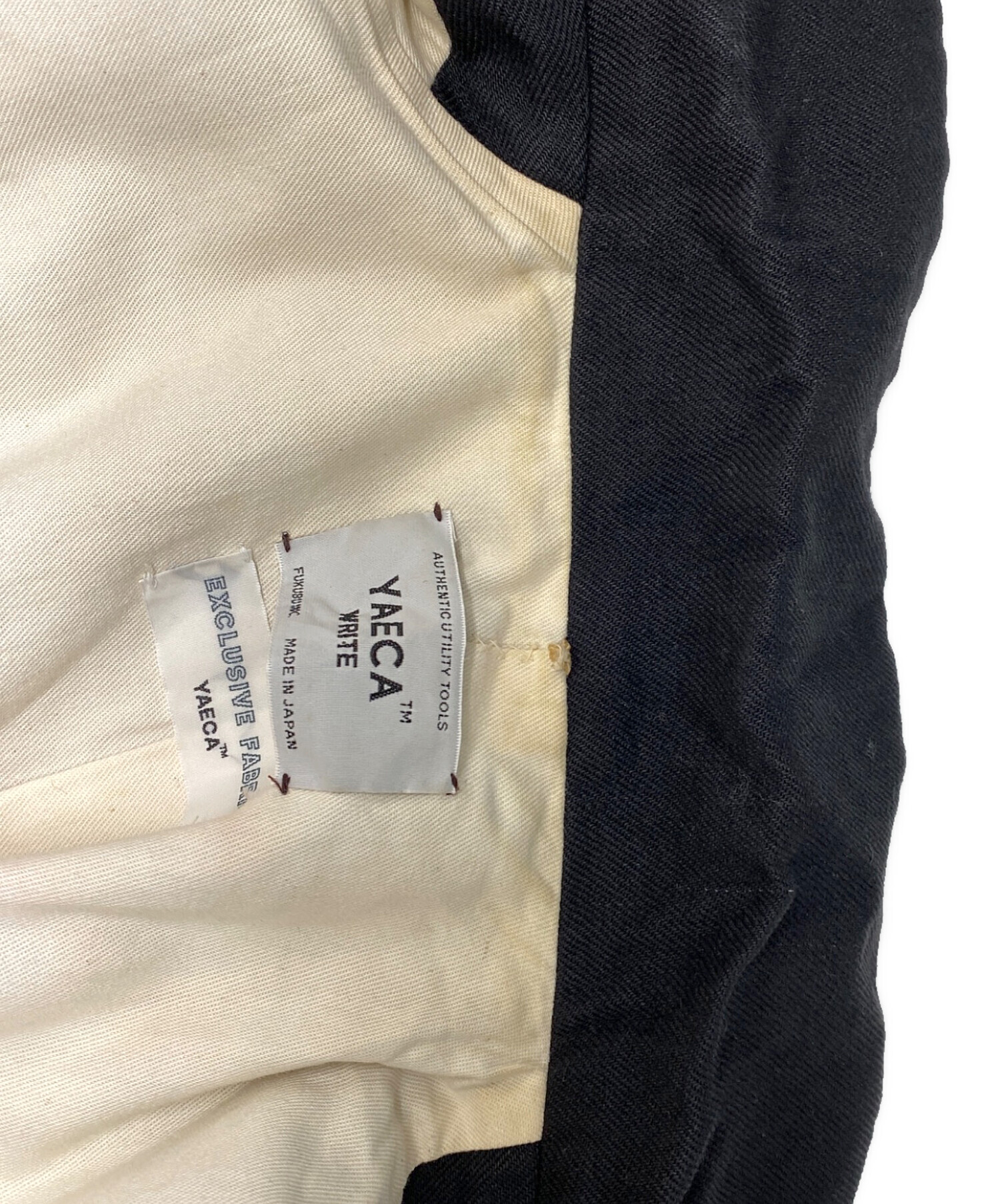 中古・古着通販】YAECA (ヤエカ) ウールリネンチェスターコート 