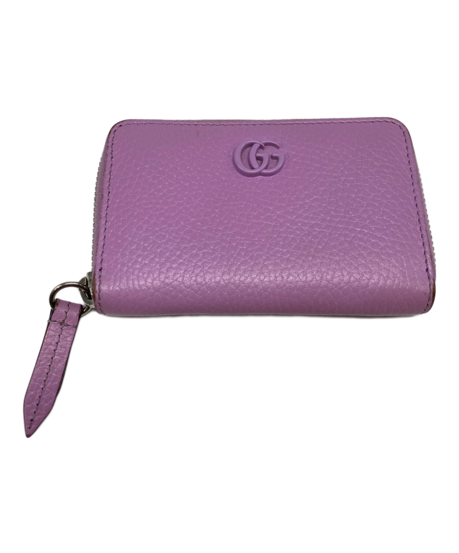 中古・古着通販】GUCCI (グッチ) ラウンドジップウォレット パープル 