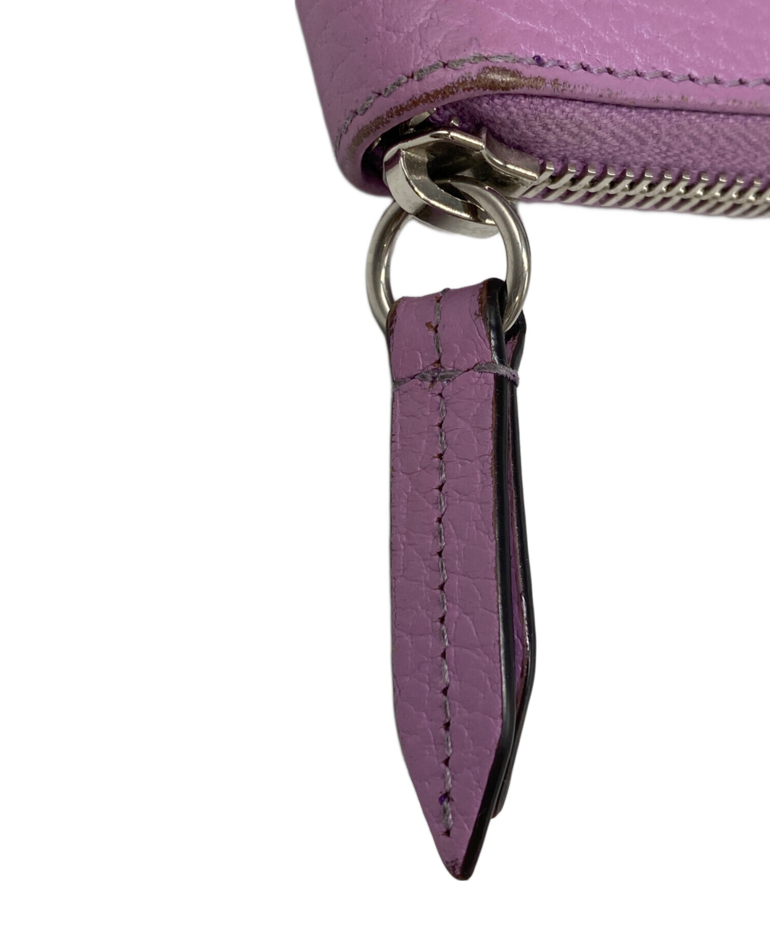 中古・古着通販】GUCCI (グッチ) ラウンドジップウォレット パープル 