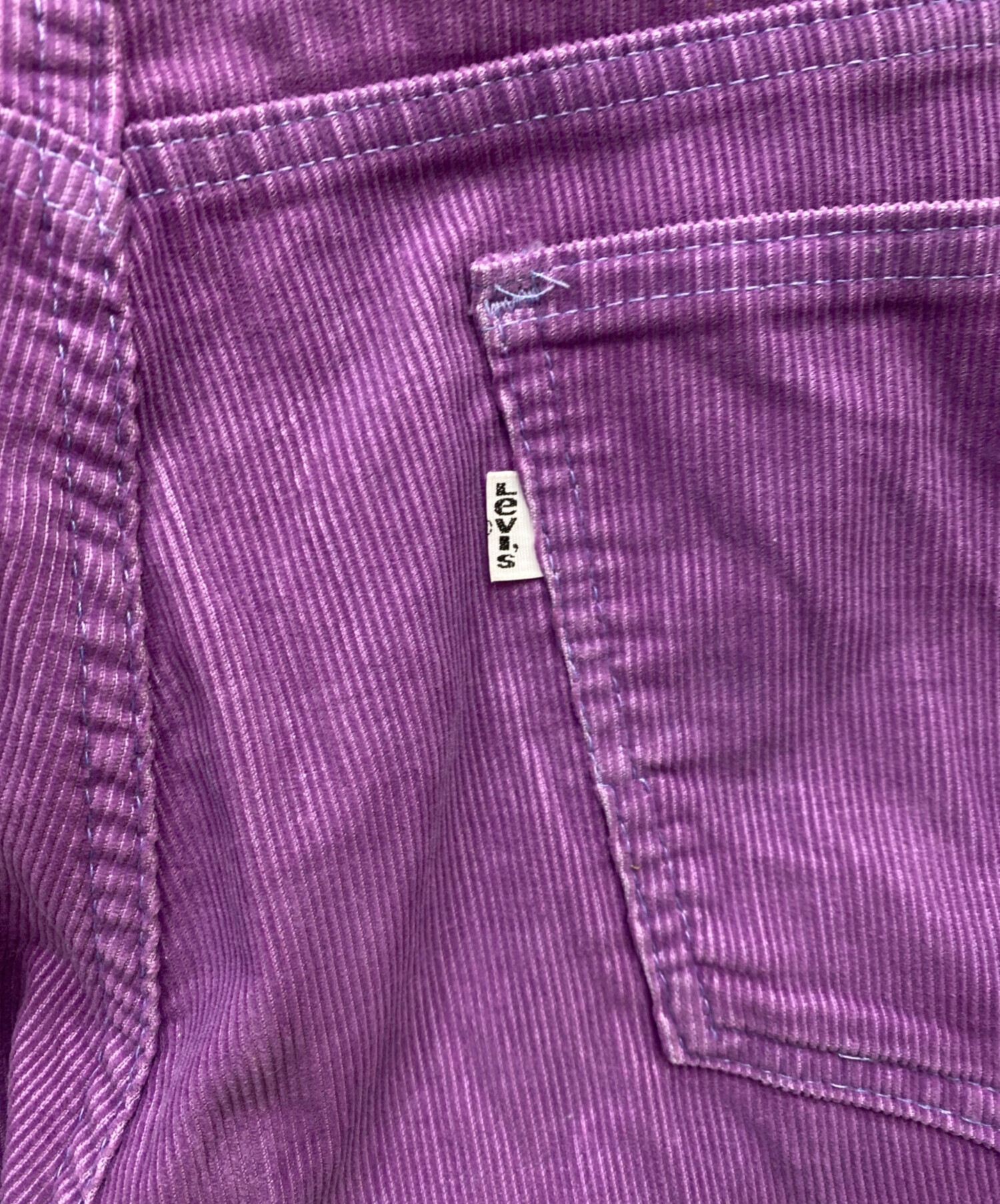 中古・古着通販】LEVI'S (リーバイス) 646コーデュロイパンツ パープル