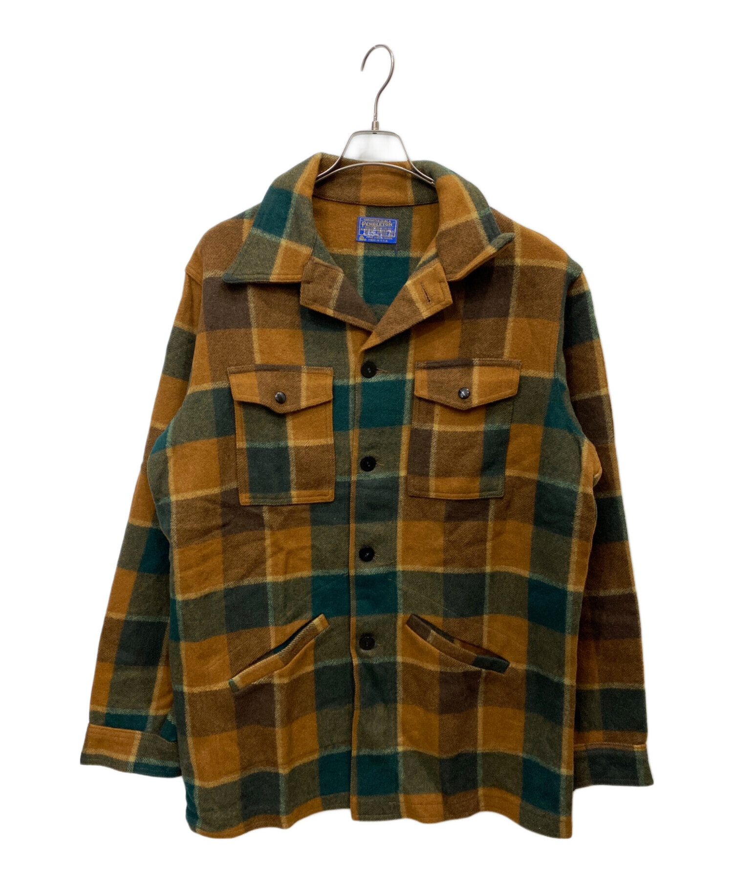 中古・古着通販】PENDLETON (ペンドルトン) タータンチェックウールCPO