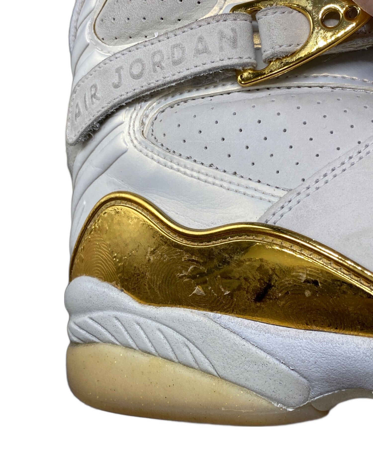 中古・古着通販】NIKE (ナイキ) AIR JORDAN 8 RETRO C&C ベージュ 