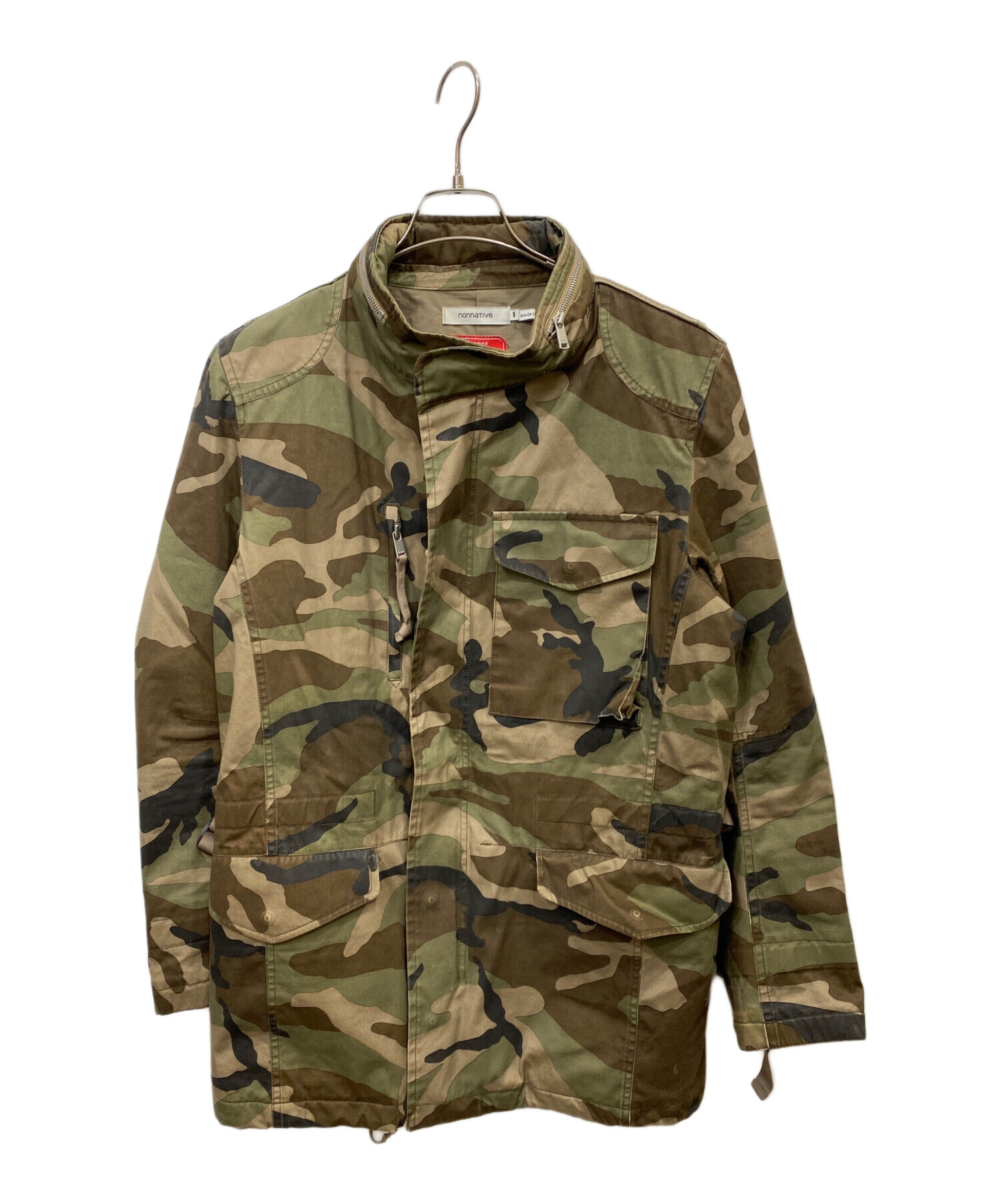 中古・古着通販】nonnative (ノンネイティブ) TROOPER JACKET ブラウン 