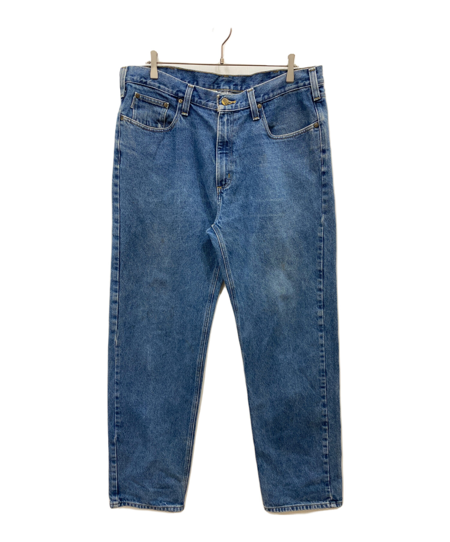 中古・古着通販】CarHartt (カーハート) デニムパンツ ブルー サイズ 