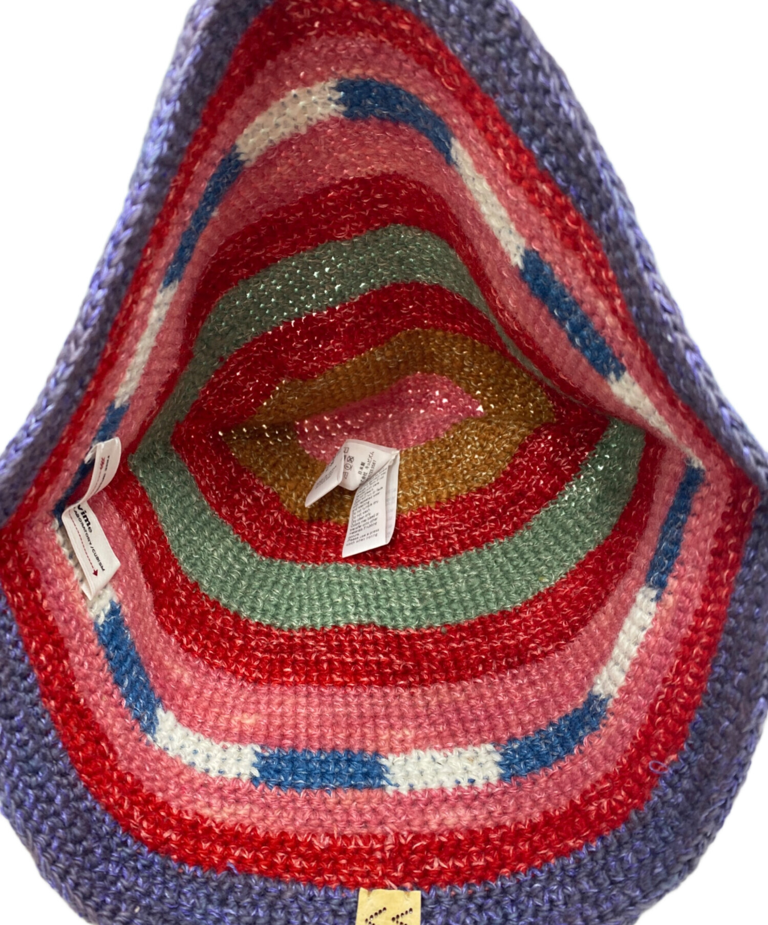 中古・古着通販】VISVIM (ビズビム) MEDA CROCHET KNIT HAT マルチ