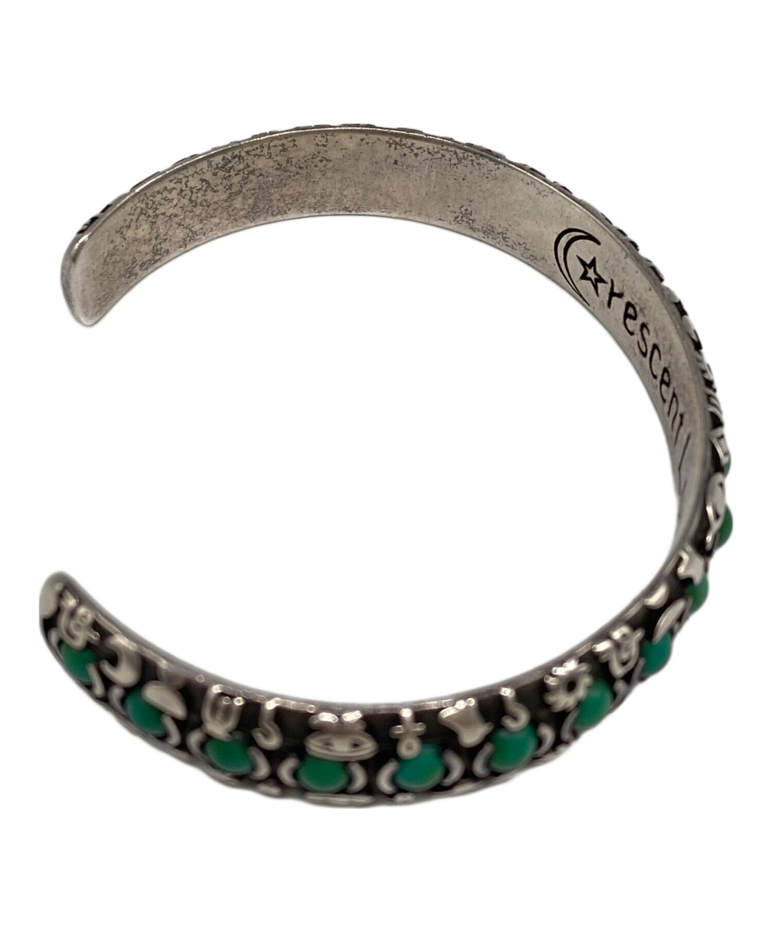 クレセントルナ　バングル 中古・古着通販】crescent luna (クレセントルナ) バングル シルバー