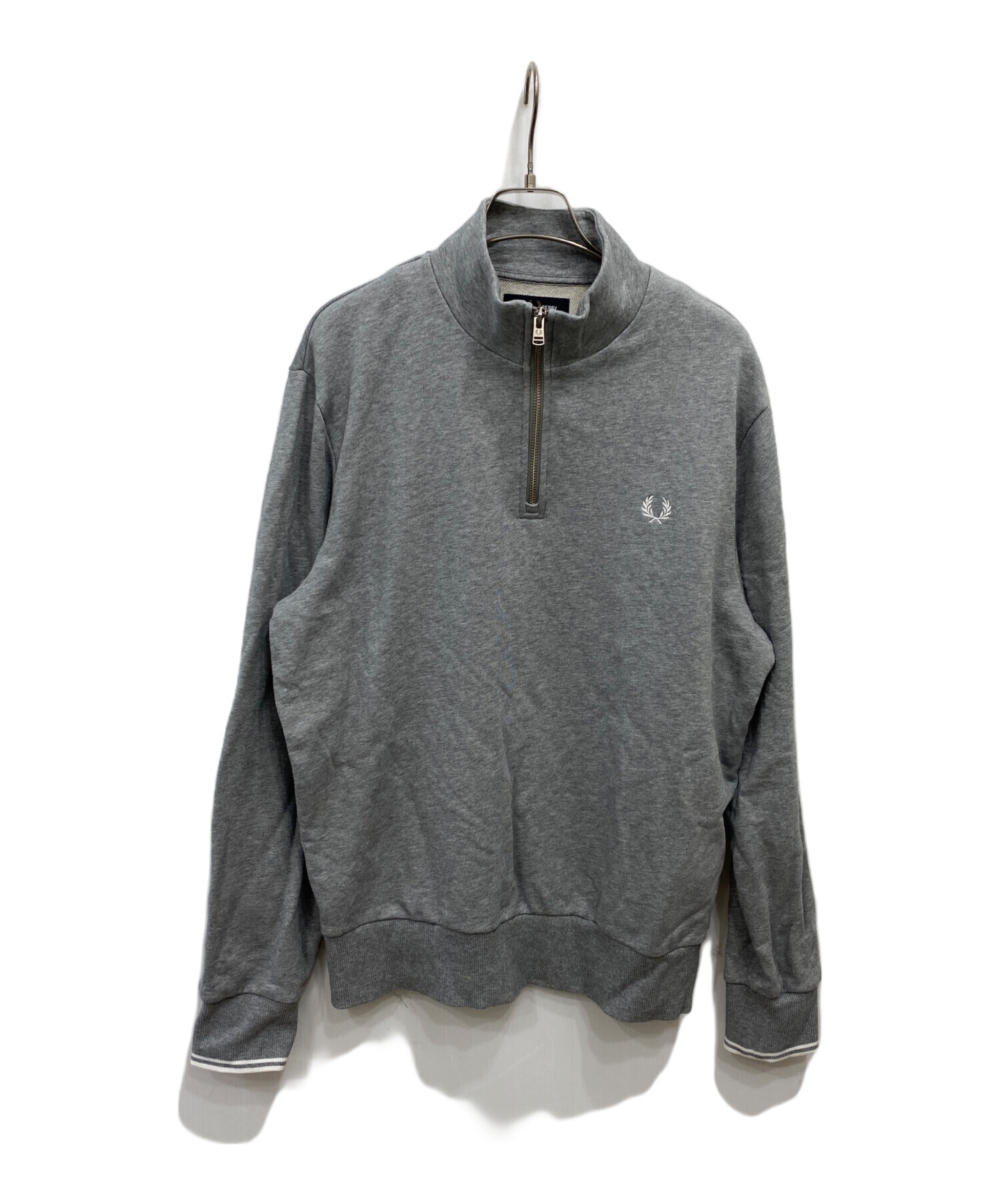 中古・古着通販】FRED PERRY (フレッドペリー) ハーフジップスウェット