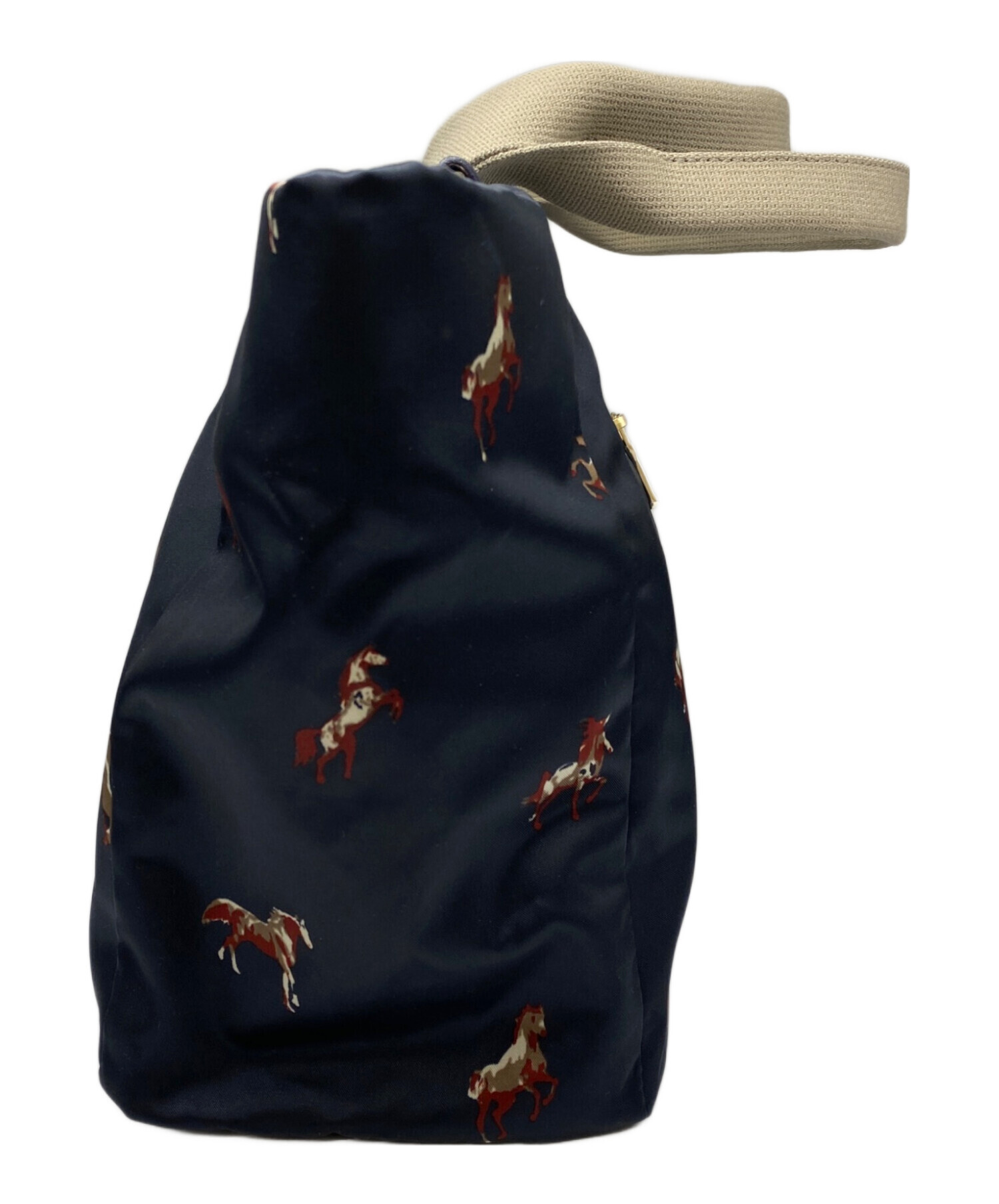 中古・古着通販】russet (ラシット) 馬柄2WAYバッグ ネイビー