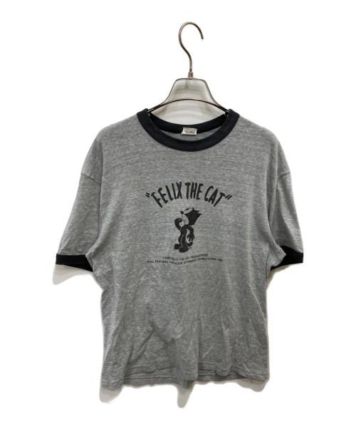 [古着]リーバイス　半袖　リンガーTシャツ　両面プリント　良配色　アメカジ　白 USED ザ・リンダリンダズ バンドTシャツ M相当 リンガーTシャツ 半袖