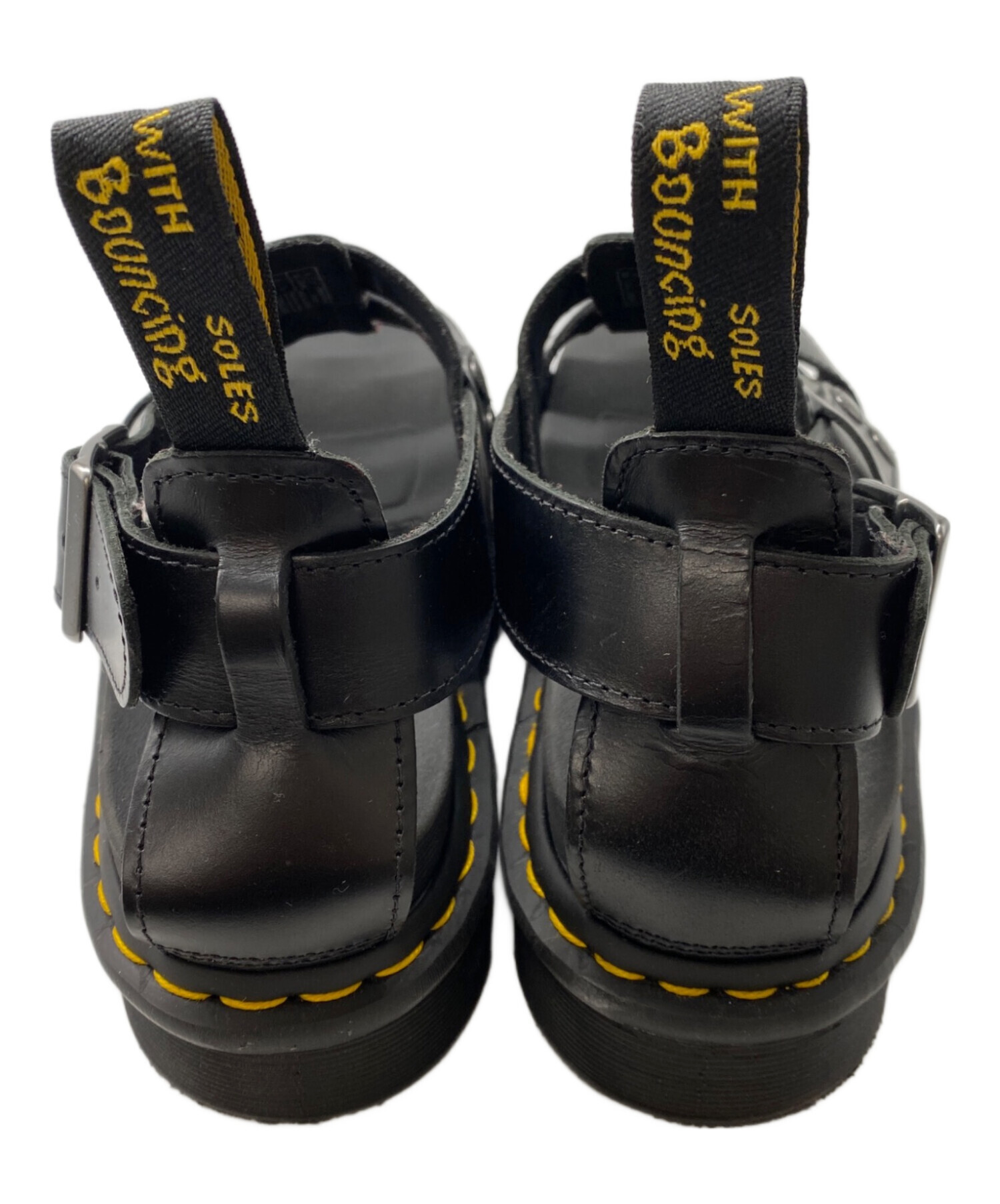 Dr. Martens ブラック ストラップサンダル　未使用に近い 中古・古着通販】Dr.Martens (ドクターマーチン) ストラップサンダル