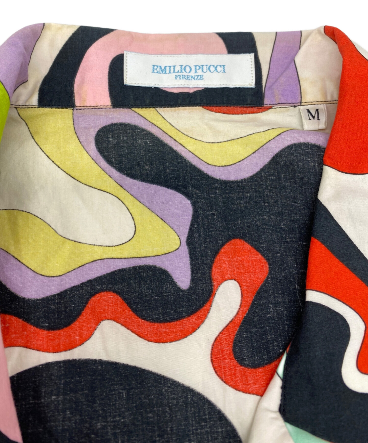 中古・古着通販】Emilio Pucci (エミリオ プッチ) 半袖総柄シャツ