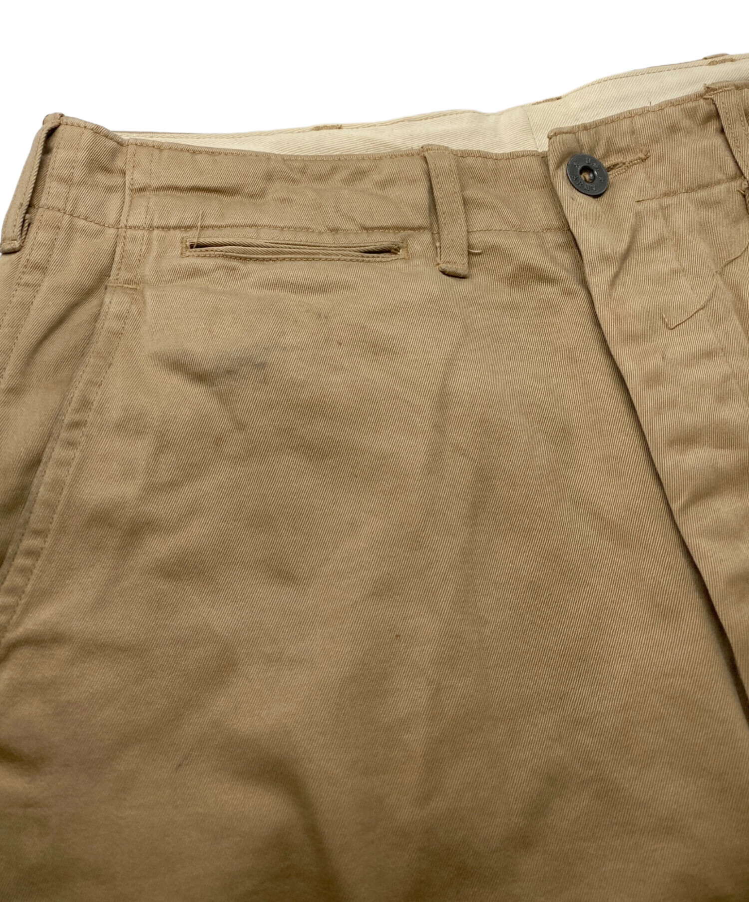 中古・古着通販】SUGAR CANE (シュガーケーン) ボタンフライチノパン