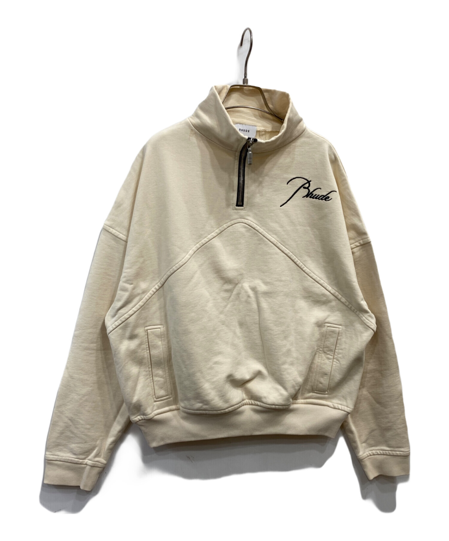 中古・古着通販】RHUDE (ルード) ハーフジップスウェット 中古・古着通販】RHUDE (ルード) ハーフジップスウェット