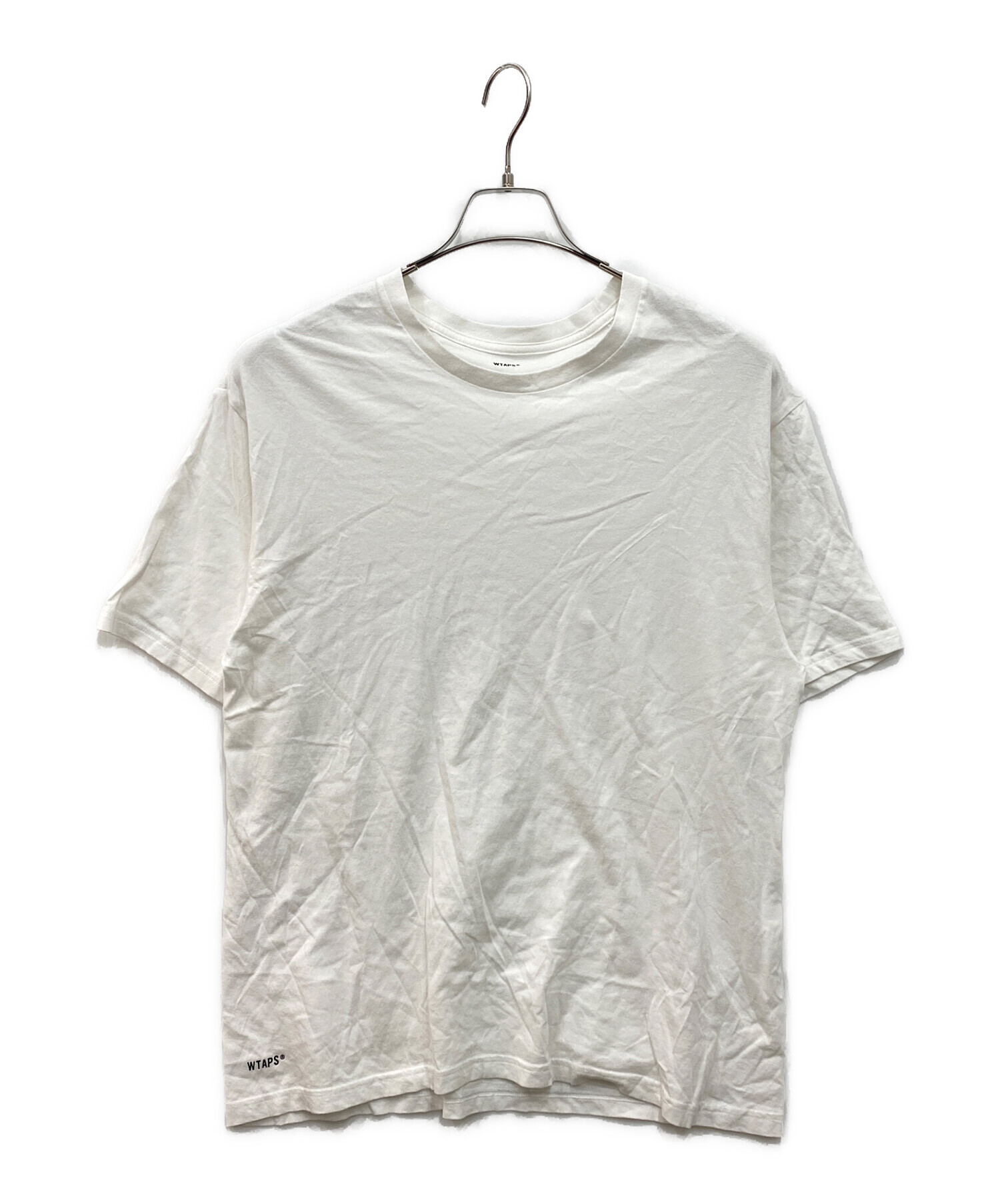 中古・古着通販】WTAPS (ダブルタップス) Tシャツ ホワイト サイズ:L 
