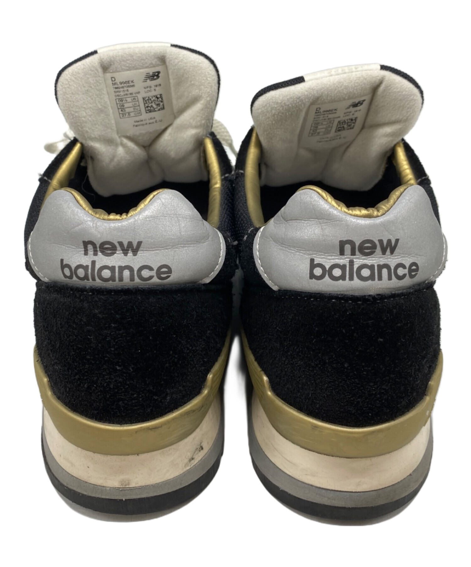 中古・古着通販】NEW BALANCE (ニューバランス) NB 996 EK ブラック 